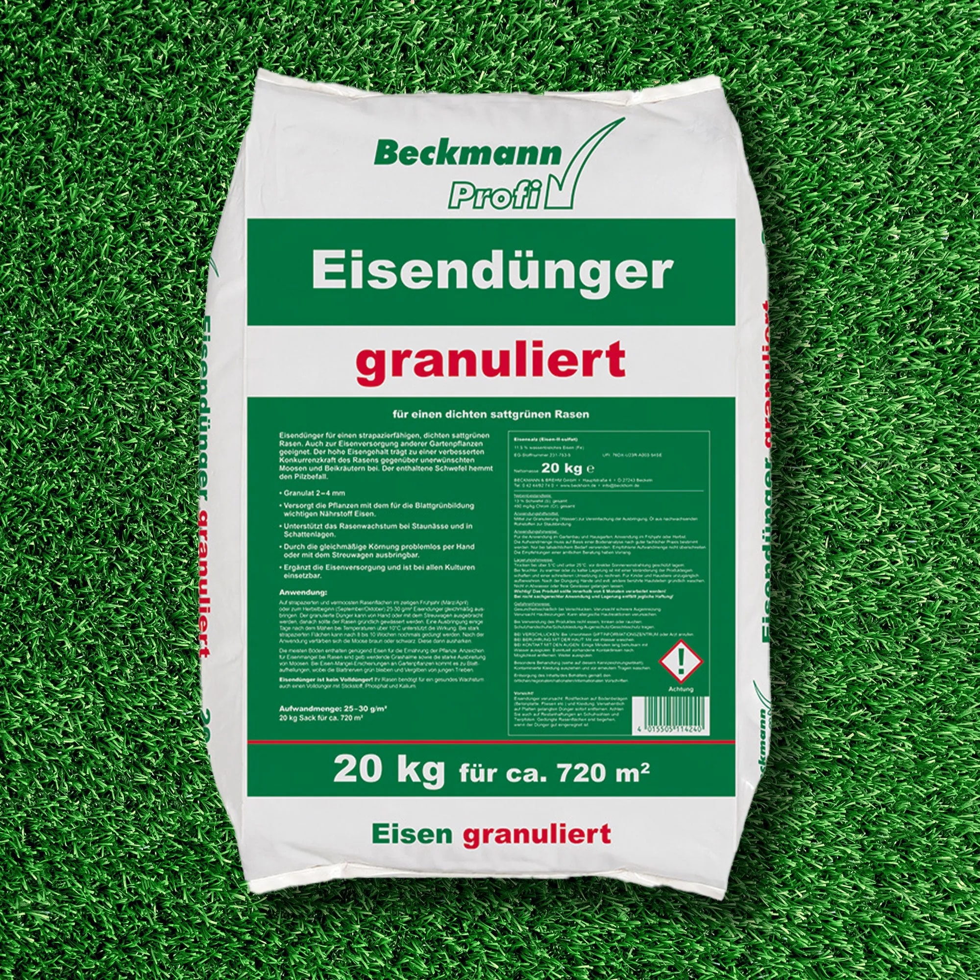 Eisendünger, granuliert, 20 kg
