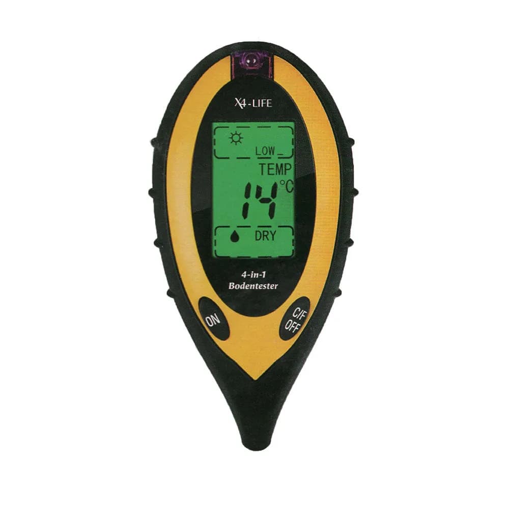 RESTPOSTEN 4-in1-Bodenmessgerät (Sonderpreis ohne Batterie!!)