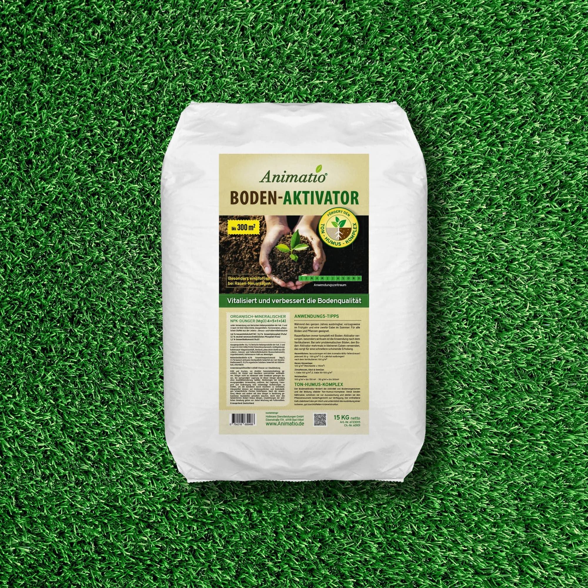 Animatio Boden-Aktivator Granulat 15kg