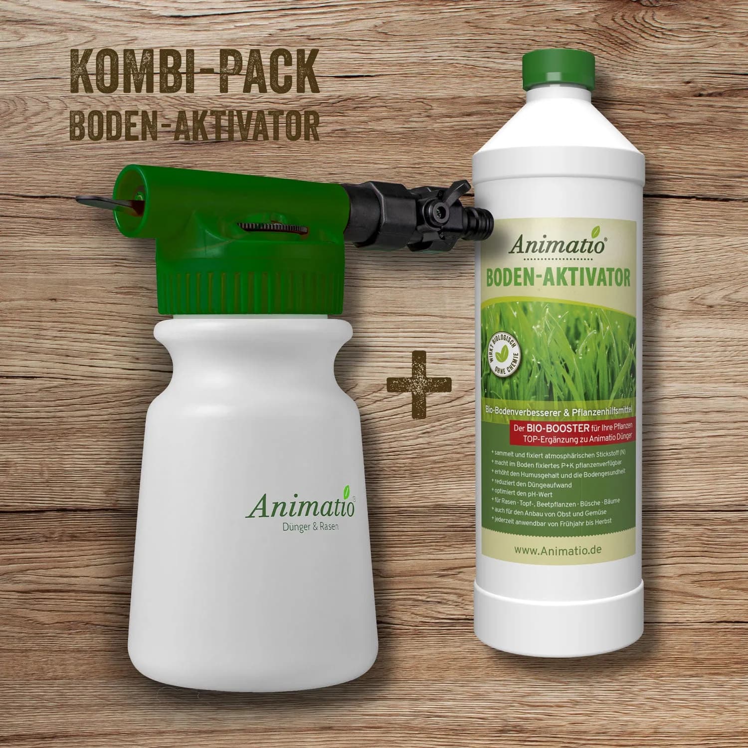R Kombipack: Boden-Aktivator mit Sprayer